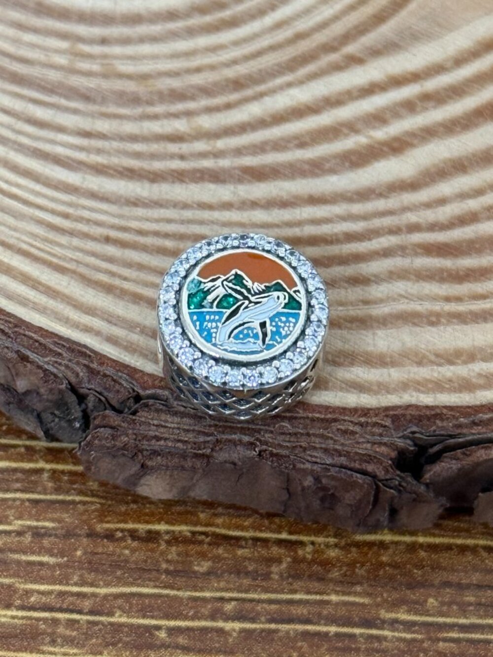 Pandora Maui Beach Bead S925 Silver Charm